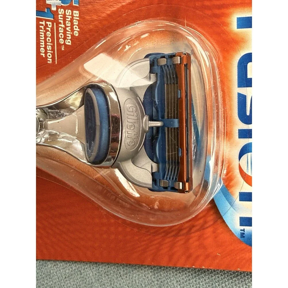 Gillette Fusion Razor NIB 2005 Sealed 1 Razor 1 Blade